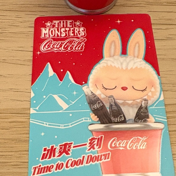 Coca-Cola labulus Figurines with cards- Popmart - Picture 3 of 7